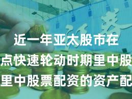 近一年亚太股市在当前热点快速轮动时期里中股票配资的资产配置新